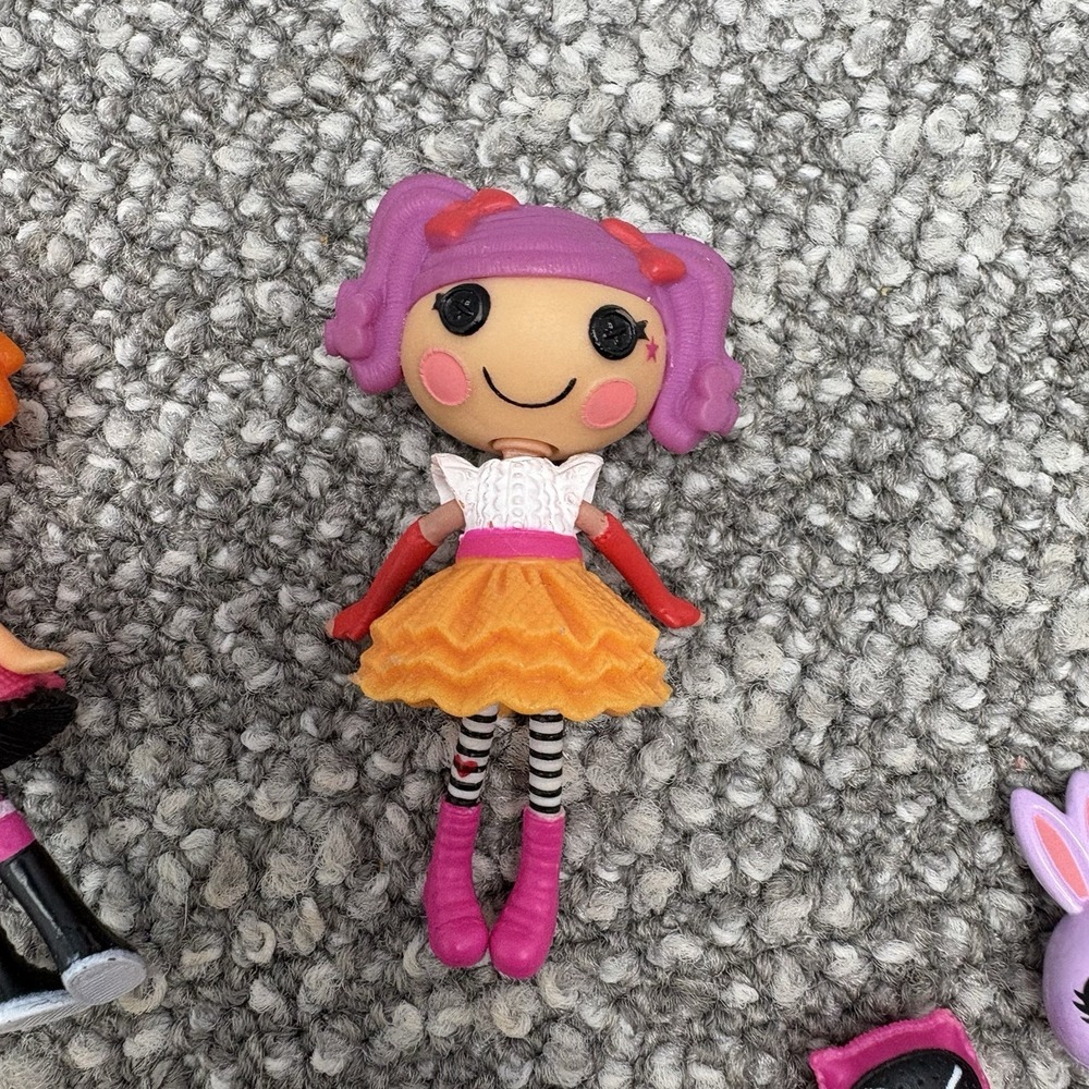 Lalaloopsy Mini Dolls 5 In All With Mini Animals EUC Great Collection - Picture 6 of 12